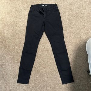 Old navy, size 00, skinny black jeans